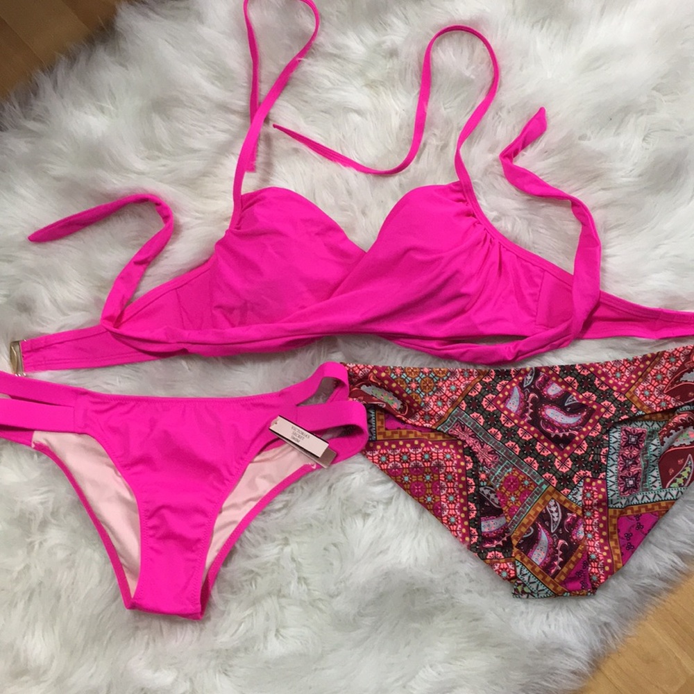 NWT! Victoria Secret Swimwear 3 piece comb!